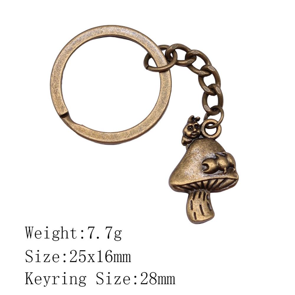 Брелок ко Дню Отца Автомобильный Грибной Ветвь Лист Брелок Дешевые Вещи Брелок Для Автомобиля