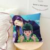 Anime Chibi Cute The A-Apothecary Diaries Maomao Soft Pillow Case for Sofa Living Room Home Office Decor Protective Covers Funda