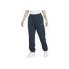 Sportswear Phoenix Fleece Logo Solid Color Drawstring Knitted Sweatpants Women Bottoms Deep-Sea-Blue FZ5997-478