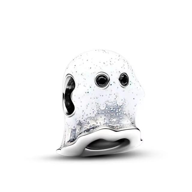 Новый медный кулон-череп Джокера на День Всех Святых, подвеска-брелок, бусина, подходит для оригинальных браслетов с подвесками, ювелирные аксессуары