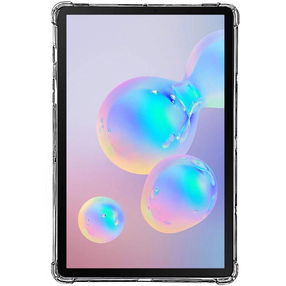 Противоударный чехол для планшета Samsung Galaxy Tab S6 10,5 2019 SM-T860 SM-T865 Прозрачная силиконовая задняя крышка из ТПУ