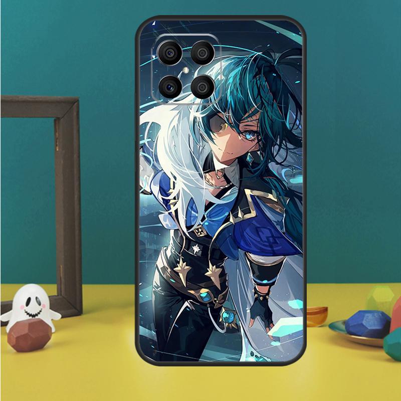 Чехол Genshin Impact Каэя для Honor 200 Pro X9b X9a X8b X8a X8 X9 X9c 50 70 90 Lite Honor Magic 5 6 7 Pro