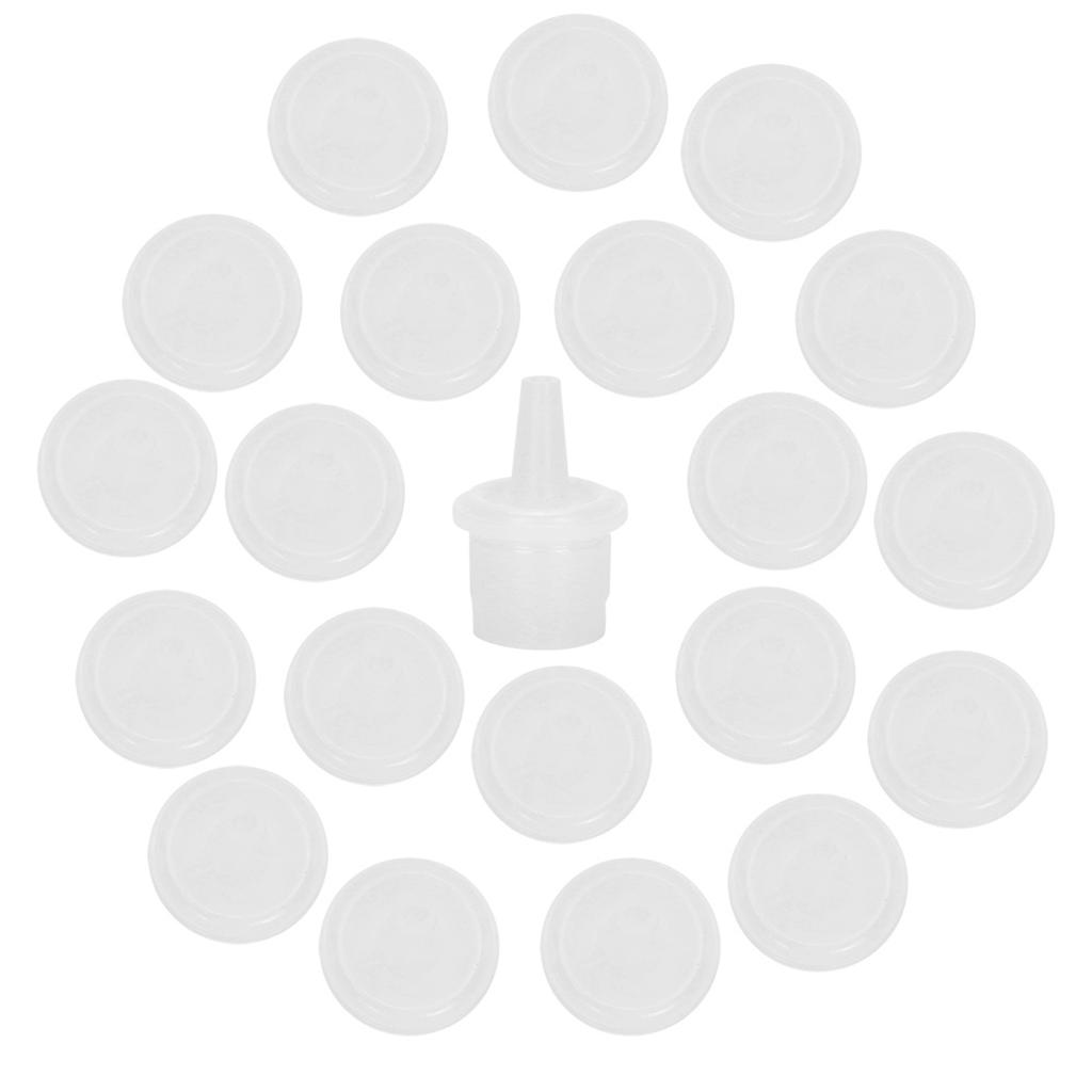 20 шт. Насадка для клея для наращивания ресниц, клей для наращивания ресниц, пробка для бутылки с клеем