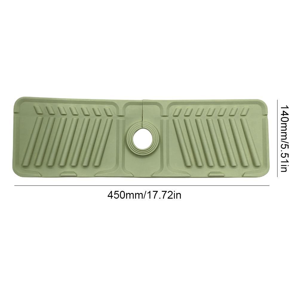 Многофункциональный силиконовый коврик для крана, кухонная столешница, сушилка, впитывающий коврик, нескользящий брызговик для раковины, кухонные аксессуары для дома