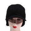 Unisex Winter Hat Outdoor Thick Ski Sports Knitted Hat Plush Fur Lined Warm Earflap Cap Stylish Soft Knit Hat