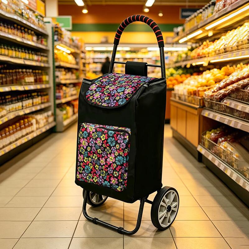 Lightweight Folding Shopping Trolley