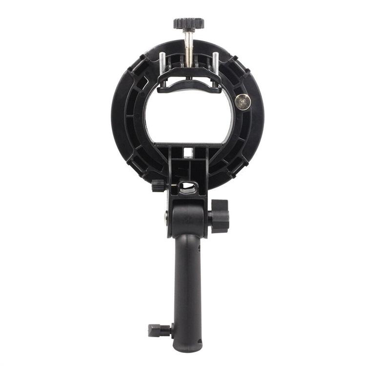 Ручной держатель-кронштейн S-типа для вспышки с креплением Bowens для Speedlite иamp; Студийная вспышка Софтбокс Фотоаксессуар