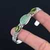 Halloween Deal Sterling Silver Aquateen Gemstone Peridot Wedding Bangle Jewelry