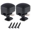 Roisin 2 Pieces 500W Mini High Efficiency Car Tweeter Speaker for Car Audio System, Horn Audio, Music Stereo Speaker
