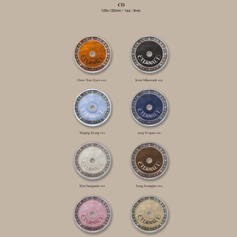 CLOSE YOUR EYES The 1st Mini Album [ETERNALT] (JEWEL Ver.)
