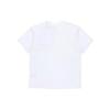 Adidas Originals Pure Color Logo Print Sports Short Sleeve T-Shirt Unisex Tops White HE2519