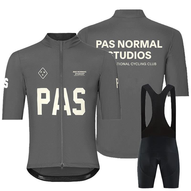 2026 Men's Short Sleeve Cycling Suit Overalls Set Breathable Summer PNS Cycling Sportswear