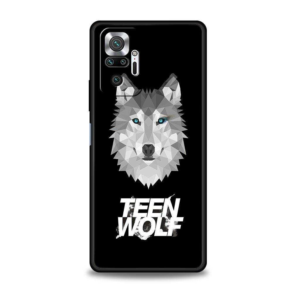Чехол для телефона для Xiaomi Redmi Note 14 13 12 5G 9S 9 10 11 Pro Plus 4G 9T 14C 13C 12C 10C 9C 9A Мягкая крышка Волк