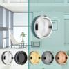 Invisible Door Handles Cupboard Cabinet Drawer Knob Stainless Steel Handle Embedded Concealed Cabinet Pulls Sliding Door Knob