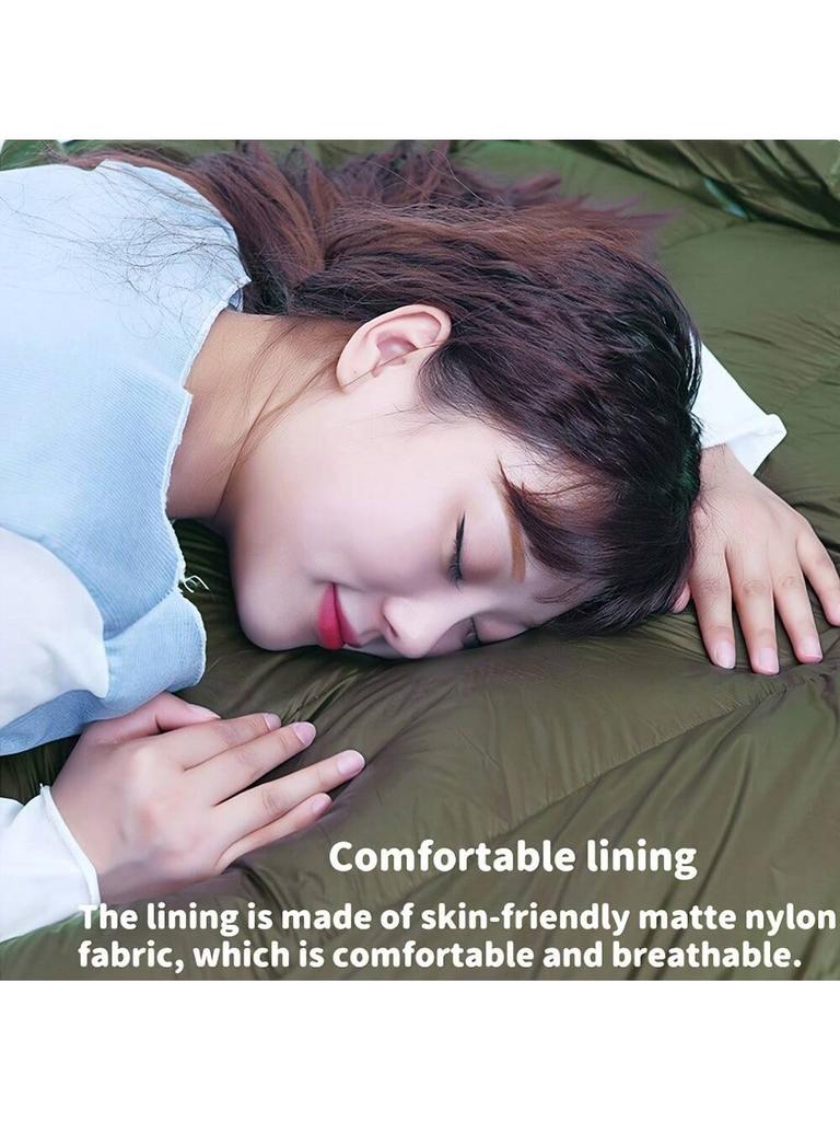 Походный спальный мешок-кокон, наполнитель 90% белый утиный пух 1000 г, сверхлегкий и теплый, спальный мешок из утиного пуха