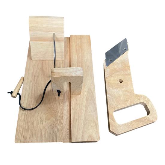 Слайсер для ветчины из нержавеющей стали, слайсер для колбасы, деревянная ручка, овощерезка для фруктов, кухонный гаджет многоцелевого назначения