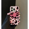 Ins Любовь Розовый Леопардовый Принт для Чехол для Мобильного Телефона Apple 16promax для IPhone14 Женский 13mini/15/12/11