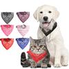 Cute Dog Cat Bandana Scarf Collar Pet Puppy Leads Adjustable Tie Scarf Neckerchief Bandana Dog Collar for Small Dogs Pet Product