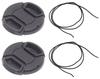 Audiophile Lens 46mm Camera Lens Lens Front Lens Protector Inner Universal Set Caps, Caps, Spring-Mounted, Anti-Loss Cord, Caps, Caps, Type,