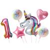 Unicorn Decoration Birthday Party Decor Kids Unicorn Disposable Tableware Set Unicornio Baby Shower Girl Birthday Party Supplies