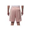 Jordan Мужские шорты Essentials Solid Color Lace-Up Knit Sports Shorts Pink DQ7473-622
