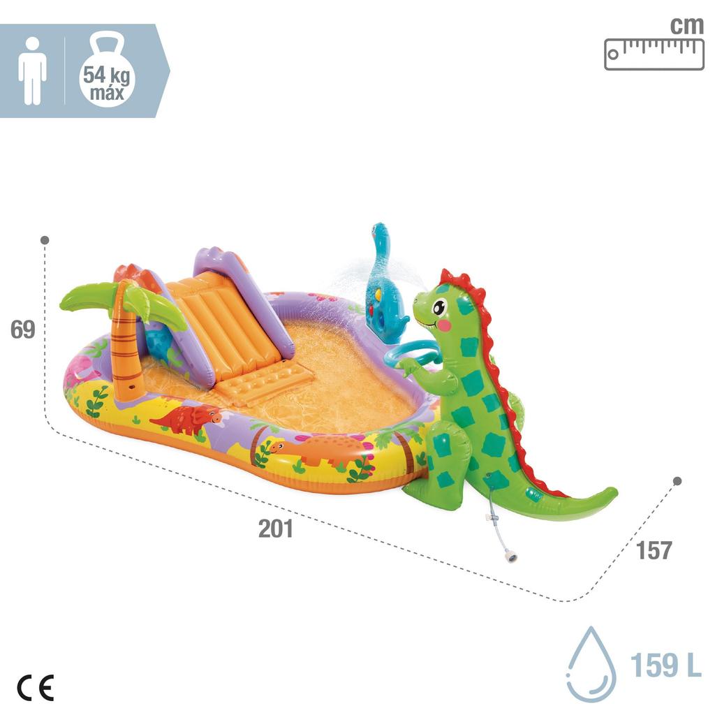 INTEX Dino Park Play Center Pool (56139) [Official Japanese Product]