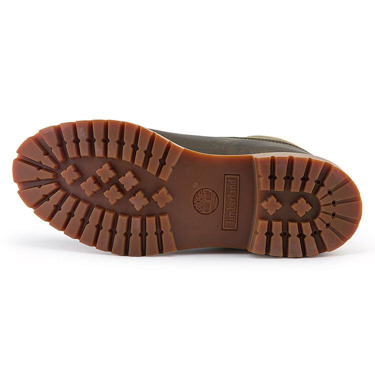 Timberland Кожаные водонепроницаемые амортизирующие удобные модные короткие уличные ботинки мужские ботинки оливкового цвета A6291