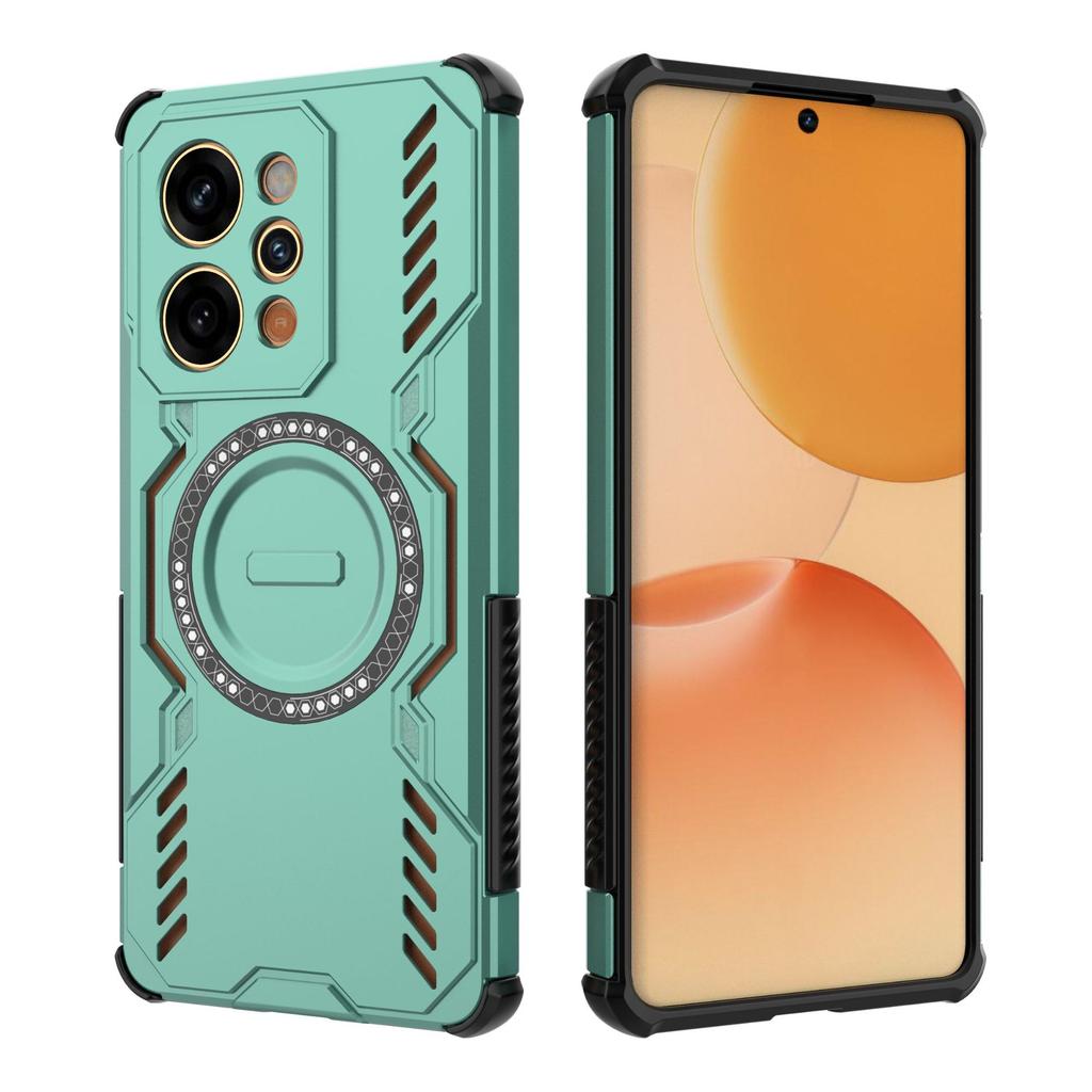 Для Oppo Realme P4 Power 5G / Realme Narzo Power 5G Магнитный чехол, Термоотводящий противоударный чехол для телефона