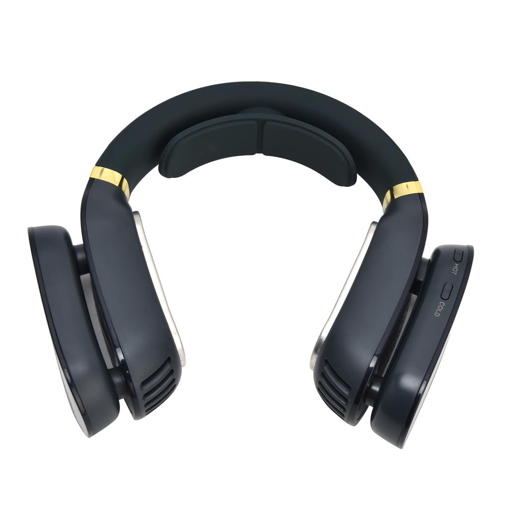 Светодиодный вентилятор на шею, безлопастной вентилятор с функцией обогрева и охлаждения, низкий уровень шума, 3 скорости