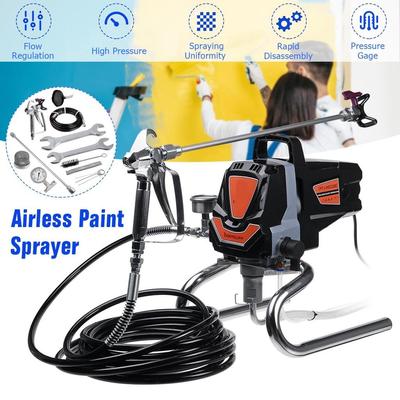 3000PSI безвоздушного распылителя Аэрограф Профессиональный безвоздушный распылитель Краскораспылитель Инструмент Машина Наборы распылителей краски для стен