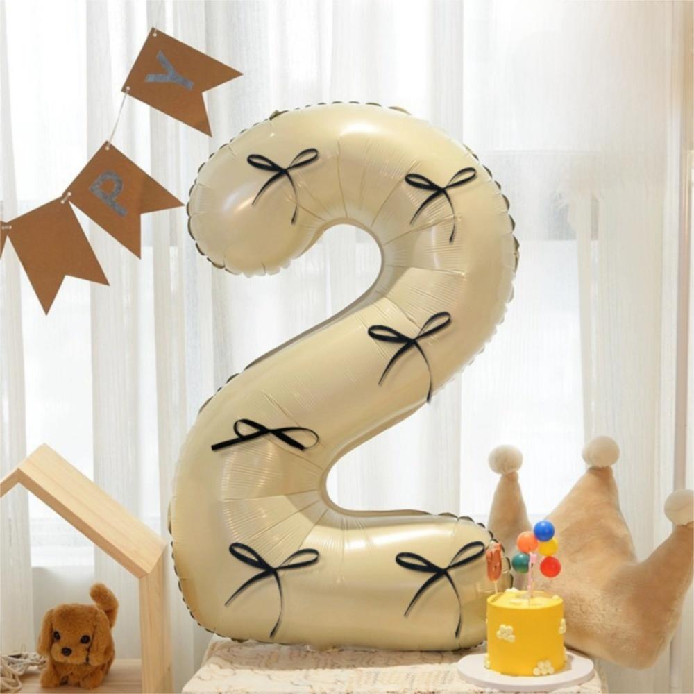 Воздушные шары из алюминиевой фольги 0-9 лет 32 дюйма Свадебные украшения Цифровые шары Вечеринка по случаю дня рождения