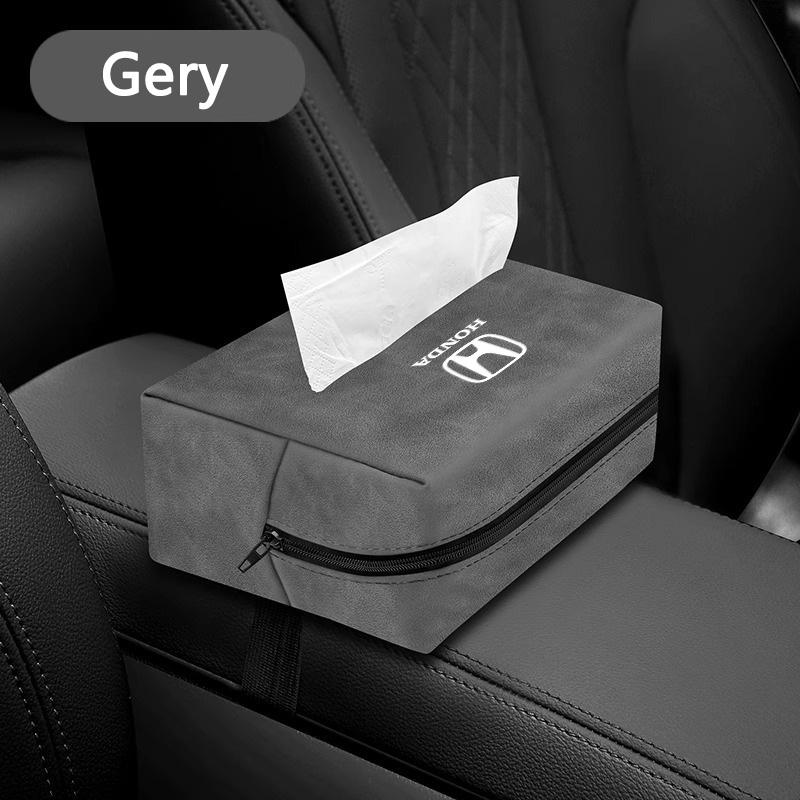 Car Tissue Box Center Console Armrest Napkin Box For Honda Civic Fit Jazz Accord Pilot CRV Odyssey Passport City HRV Stepwgn CRZ LK6 vhbm0