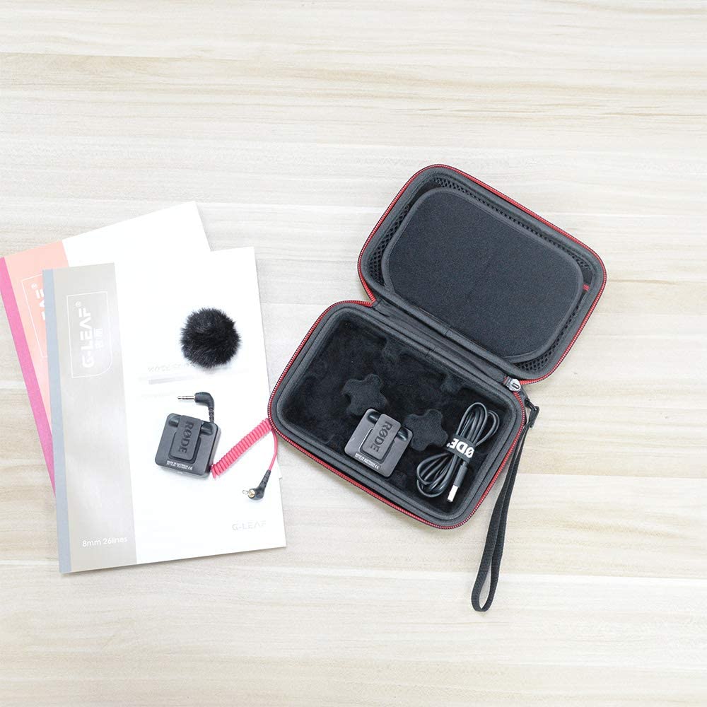 Storage Case for RODE Microphones Wireless GO IIMeWireless GO 21 (Black)