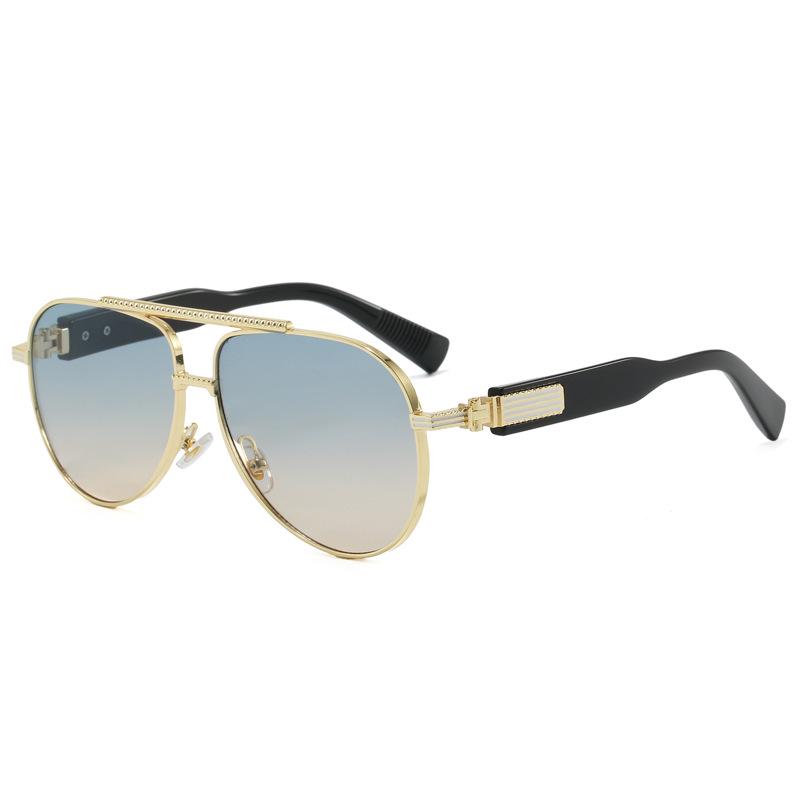 Солнцезащитные очки-авиаторы 2025 года с зеркальными линзами-лягушками - ощущение высокого класса