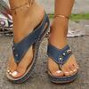 New Women's Wedge Heel Toe Sandals Style Casual and Comfortable