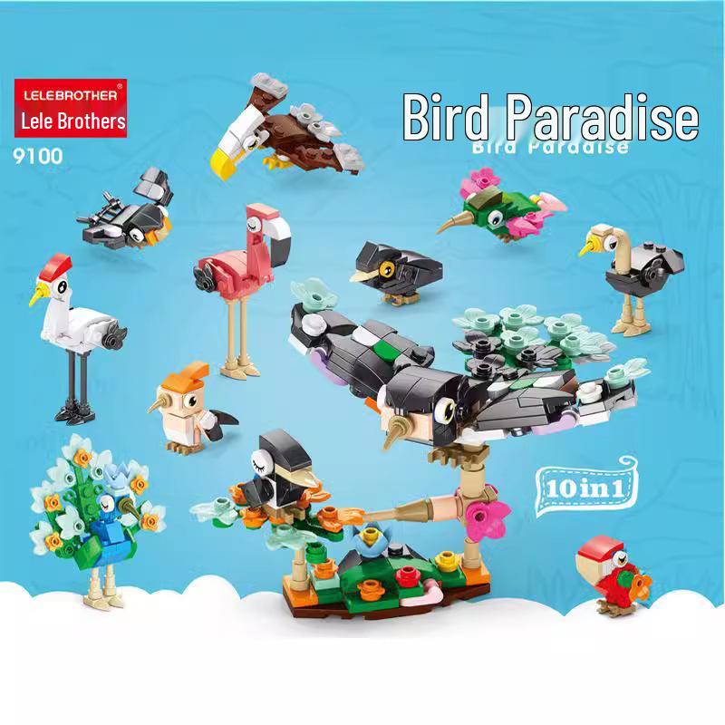 Мультяшные Фигурки Микро-Кирпич Слепой Бокс: Совместимо с LEGO, Образовательные игрушки, Подарки для детей