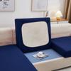 Solid Silk Sofa Cushion Cover Living Room Home Slipcover Protector L Shap Single Couch Pad Seat Covers Case