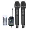 Высококачественный беспроводной UHF-микрофонный дуэт Bluetooth