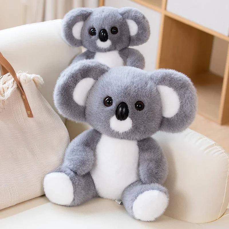 Cartoon Australia Koala Plush Toy Stuffed Lifelike Animal Koala Doll Baby Kids Room Decor Pillow Christmas Birthday Gift