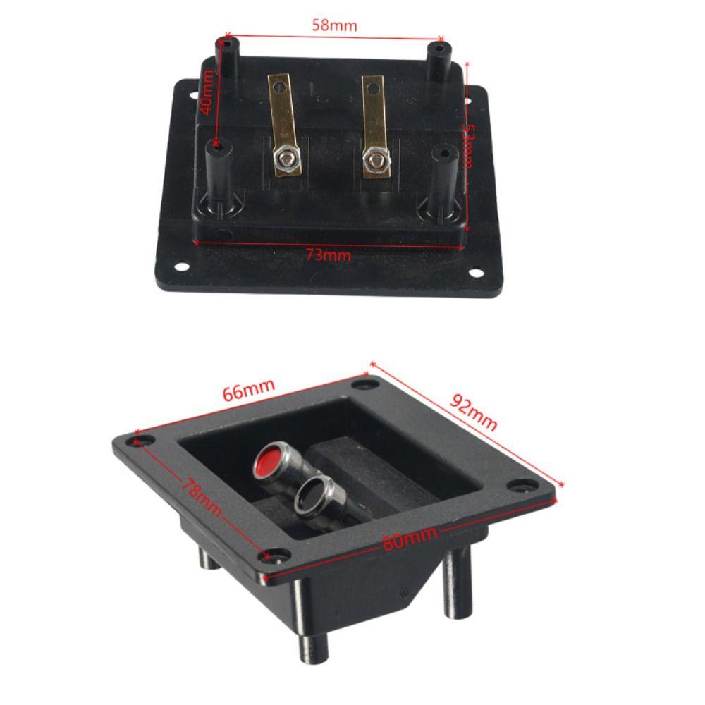 Two-position Speaker Box Recessed Speaker Accessory Box Speaker Link Box  For DIY Home Car Stereo