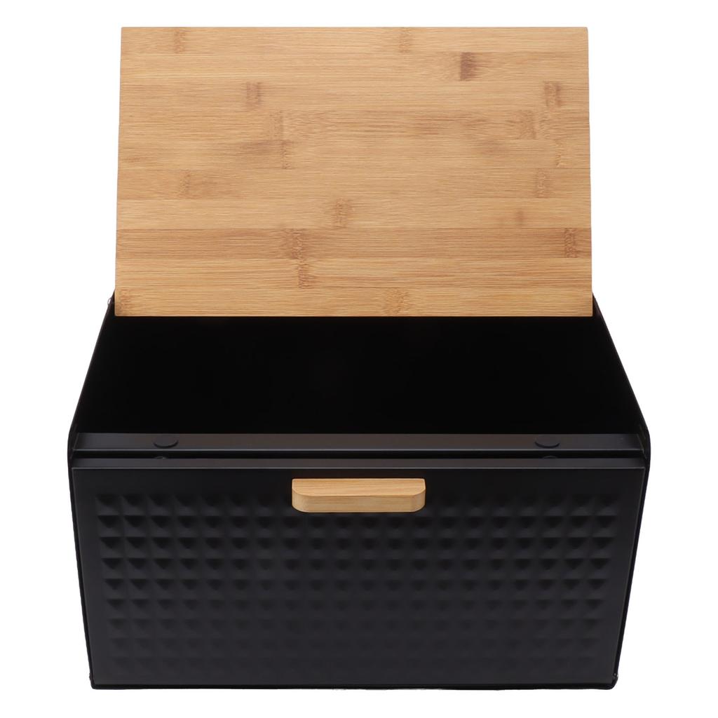 Деревянная хлебница натуральная винтажная прочная большая емкость для хранения хлеба для кухонной столешницы