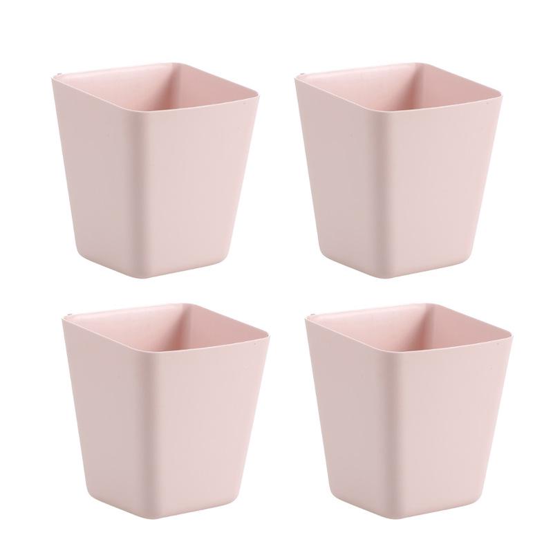 Подвесная корзина на настольную тележку и органайзер для рабочего стола в общежитии: Тележка для косметики, ящик для хранения, подвесная трубка, держатель для ручек и ведро для хранения.