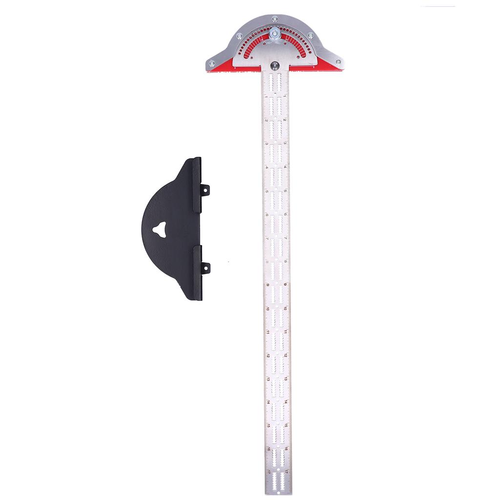 Линейка для измерения кромок по дереву, транспортир, портативный инструмент для измерения углов из нержавеющей стали, плотник
