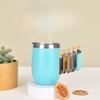 Stainless Steel Eggshell Cup Double Vacuum Spray Thermos Cup Creative Home U-shaped Egg Cup