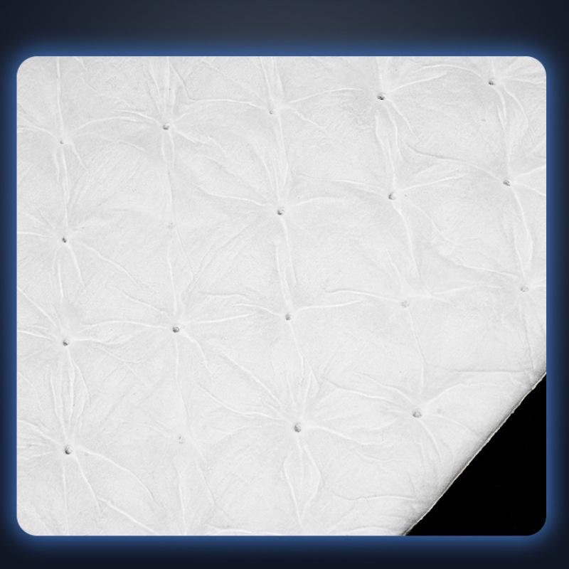 White Windsor Soundproofing Flame-Retardant Cotton for Car Insulation - Ideal for Doors, Floor, and Trunk