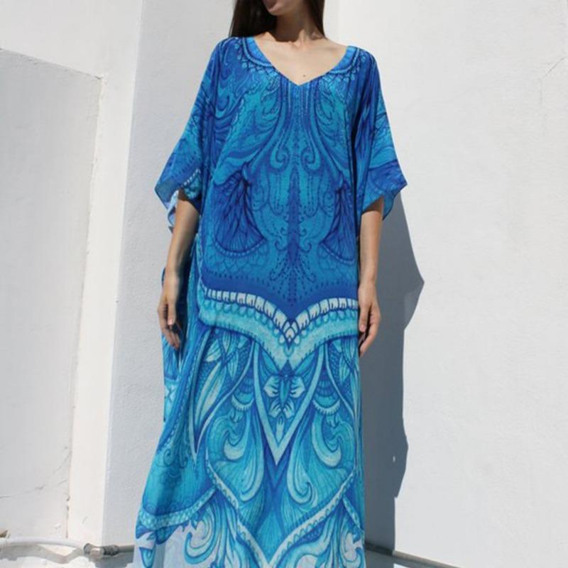 Женское пляжное платье-накидка, свободное длинное платье-рубашка в стиле праздника, купальник-бикини, накидка