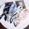 Decorative Simple Texture Silk Scarf Women'S New Style Spring And Autumn Summer Fashion Versatile Headscarf Work Scarf