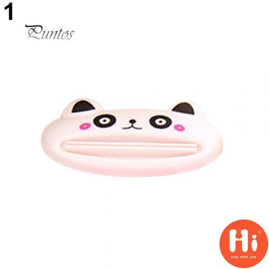 Fas onable Bathroom Home Tube Rolling Holder Squeezer Easy Cartoon Toothpast Dispenser