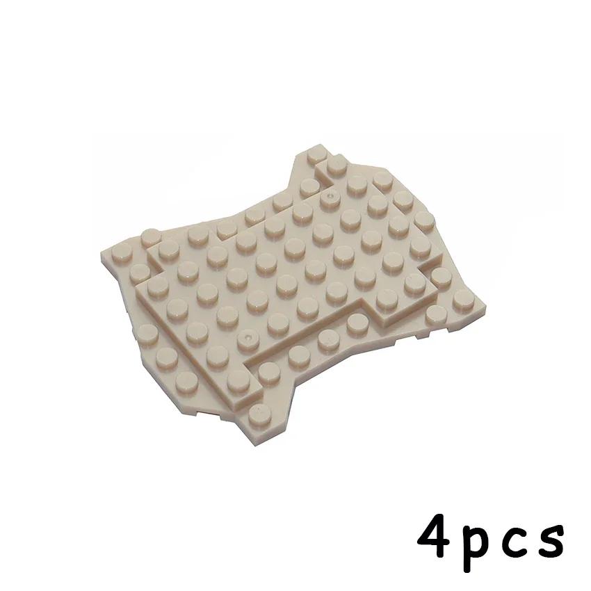 Городские Аксессуары MOC 8x10 Неправильная Специальная Основа Растения Деревья Лес Садовая Сцена Детали DIY Строительный Блок Сборка Кирпичей
