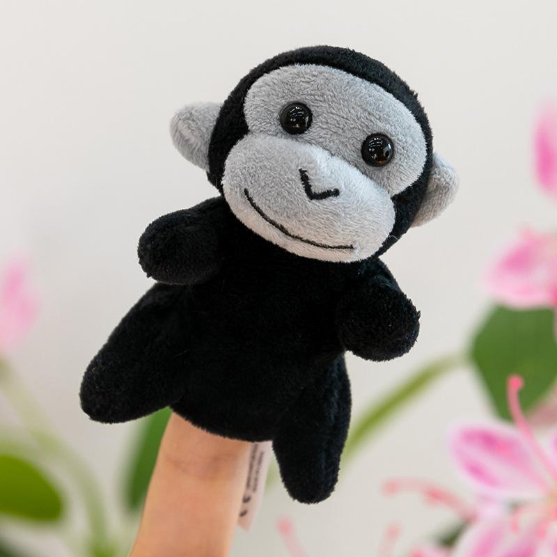 Лесное животное Пальчиковая кукла Панда Плюшевая игрушка Дети Океан Акула Кукла